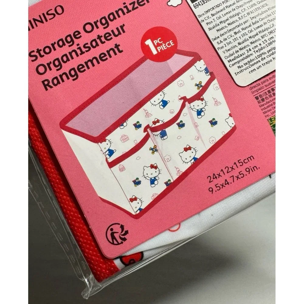 Sanrio Hello Kitty foldable Organizer NWT